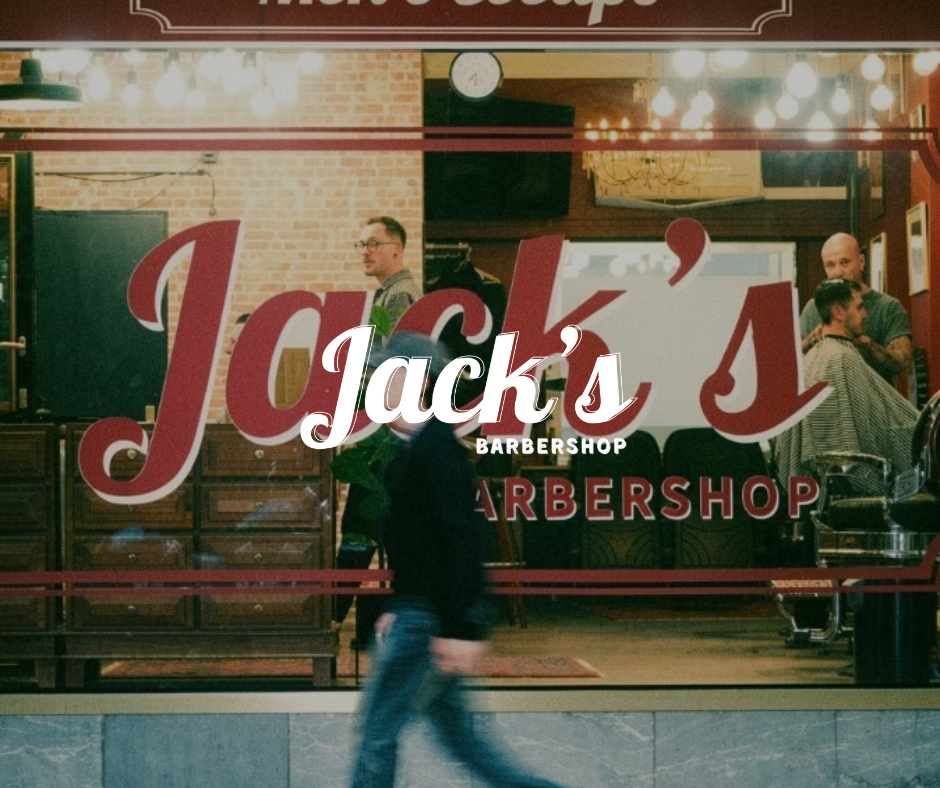 Vitrine Design – Jack’s Barbershop